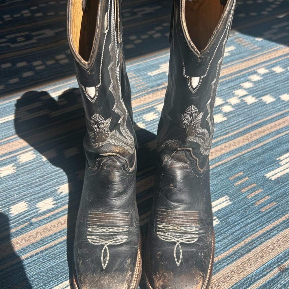 Idyllwind Black and White Western Boots